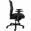 The HON HON Wave Big and Tall Chair, Black, BSXVL705VM10