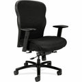 The HON HON Wave Big and Tall Chair, Black, BSXVL705VM10