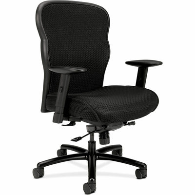 The HON HON Wave Big and Tall Chair, Black, BSXVL705VM10