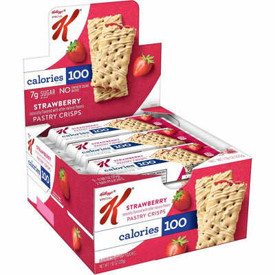 Kellanova Special K Pastry Crisps: Strawberry, 1 Box, KEB56924