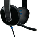 Logitech H540 USB Headset, Black, LOG981000510