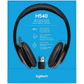 Logitech H540 USB Headset, Black, LOG981000510