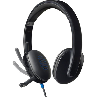 Logitech H540 USB Headset, Black, LOG981000510