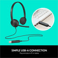 Logitech USB Headset H340, Black, LOG981000507