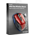 Kensington Computer Pro Fit Mid-Size Wireless Mouse, Ruby Red, KMW72422