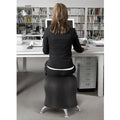 Safco Zenergy Ball Chair, Black, SAF4750BL