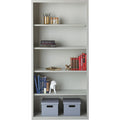 Lorell Fortress Series Bookcase, Light Gray, LLR41280
