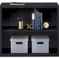 Lorell Fortress Series Bookcase, Black, LLR41282