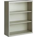 Lorell Fortress Series Bookcase, Light Gray, LLR41283