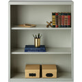 Lorell Fortress Series Bookcase, Light Gray, LLR41283