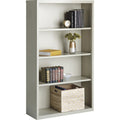 Lorell Fortress Series Bookcase, Light Gray, LLR41286