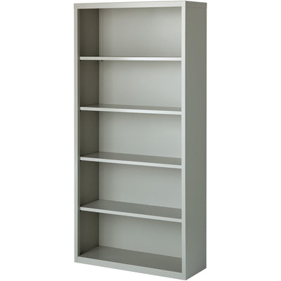 Lorell Fortress Series Bookcase, Light Gray, LLR41289