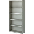 Lorell Fortress Series Bookcase, Light Gray, LLR41289