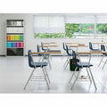 Lorell Fortress Series Bookcase, Light Gray, LLR41289