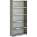 Lorell Fortress Series Bookcase, Light Gray, LLR41289