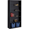 Lorell Fortress Series Bookcase, Black, LLR41291