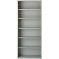 Lorell Fortress Series Bookcase, Light Gray, LLR41292