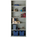 Lorell Fortress Series Bookcase, Light Gray, LLR41292