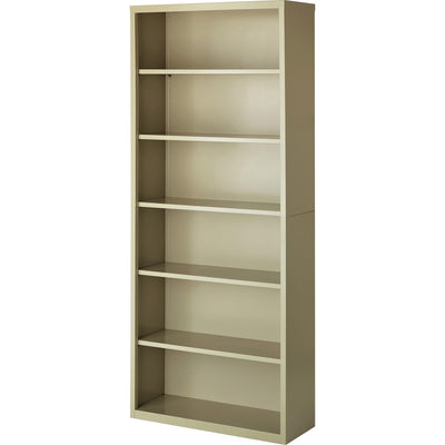 Lorell Fortress Series Bookcase, Putty, LLR41293