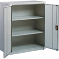 Lorell Fortress Series Storage Cabinet, Light Gray, LLR41303