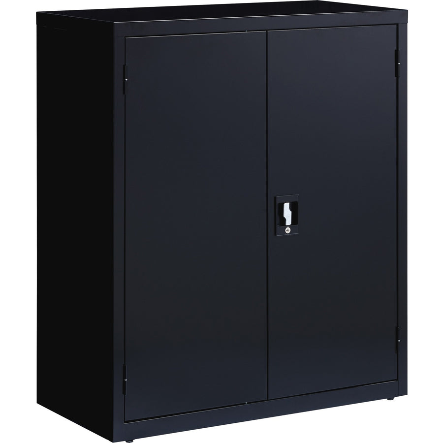 Lorell Fortress Series Storage Cabinet, 36" x 42", Black, Steel, Durable, LLR41305