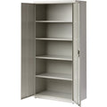 Lorell Fortress Series Storage Cabinet, Light Gray, LLR41306