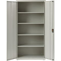 Lorell Fortress Series Storage Cabinet, Light Gray, LLR41306