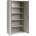 Lorell Fortress Series Storage Cabinet, Light Gray, LLR41306