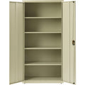 Lorell Fortress Series Storage Cabinet, Putty, LLR41307