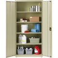 Lorell Fortress Series Storage Cabinet, Putty, LLR41307