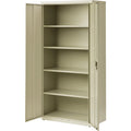 Lorell Fortress Series Storage Cabinet, Putty, LLR41307