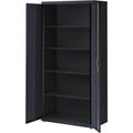 Lorell Fortress Series Storage Cabinet, Black, LLR41308