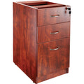 Lorell Essentials Series Box/Box/File Fixed File Cabinet, Red, LLR69604