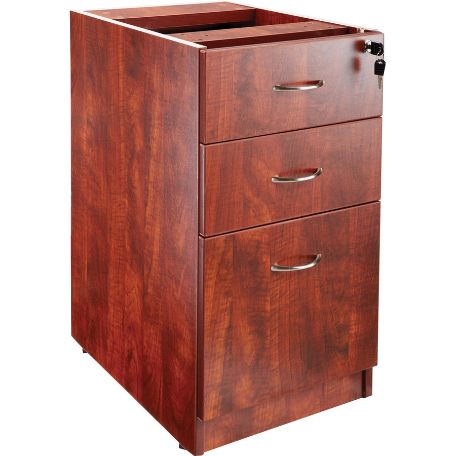 Lorell Essentials Series Box/Box/File Fixed File Cabinet, Built-in Hangrail, LLR69604