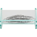 Lorell Paper Clip Holder, Transparent, LLR80660