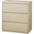 Lorell Fortress Series Lateral File, Putty, LLR88027
