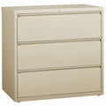 Lorell Fortress Series Lateral File, Putty, LLR88030