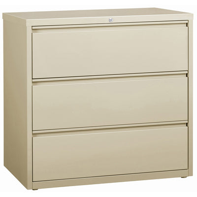 Lorell Fortress Series Lateral File, Putty, LLR88030