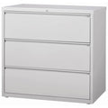 Lorell Fortress Series Lateral File, Light Gray, LLR88032