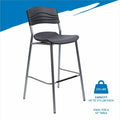 Iceberg CafeWorks Bistro Stool, Graphite, ICE64527