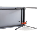 Iceberg Maxx Legroom Wood Folding Table, Brown, ICE65834