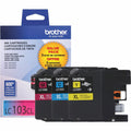 Brother Innobella LC1033PKS Original High Yield Inkjet Ink Cartridge - Tri-pack - Cyan, Magenta, Yellow - 3 / Pack, BRTLC1033PKS