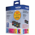 Brother Innobella LC1033PKS Original High Yield Inkjet Ink Cartridge - Tri-pack - Cyan, Magenta, Yellow - 3 / Pack, BRTLC1033PKS