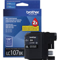 Brother Innobella LC107BK Original High Yield Inkjet Ink Cartridge - Black -, BRTLC107BK