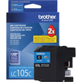 Brother Innobella LC105C Original High Yield Inkjet Ink Cartridge - Cyan -, BRTLC105C