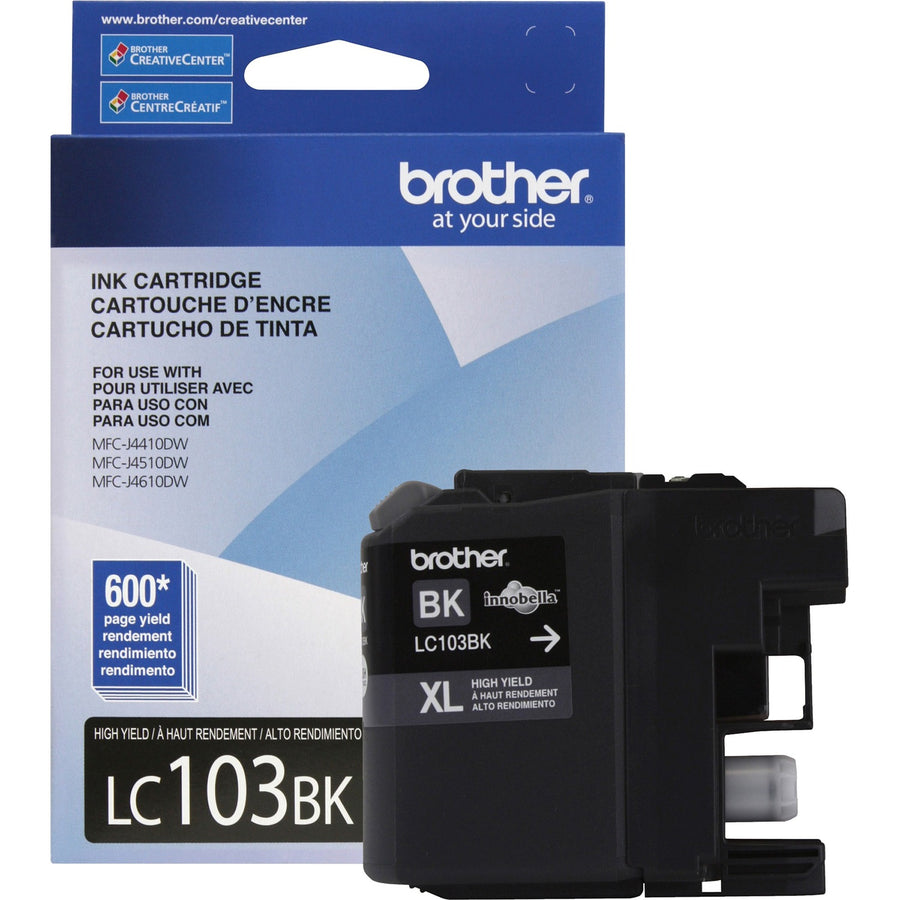 Brother Innobella Original High Yield Inkjet Ink Cartridge - Black -, /PK 5PK/BX 4BX/CT — view 1