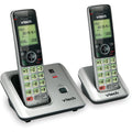 VTech CS6619-2 DECT 6.0 Cordless Phone - Black, Silver, VTECS6619-2