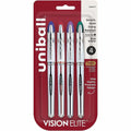 uni-ball uniball™ Vision Elite Rollerball Pen, 4 / Pack, UBC69094PP