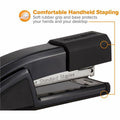Amax Bostitch Epic Antimicrobial Office Stapler, Black, BOSB777BLK