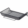 Lorell Side-loading Mesh Document Tray, Black, 1 Set, LLR84154